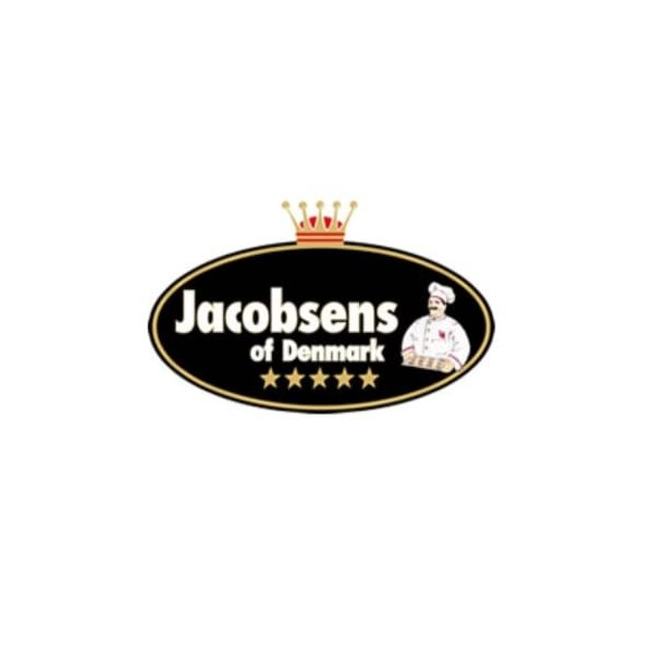 Jacobsens Bakery Lanterne en étain avec capuchon bleu avec fenêtres perforées pour bougies avec biscuits aux pépites de choco
