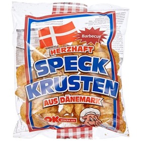 Ok Snacks Chips de Bacon Barbecue 50 g - Pack de 24