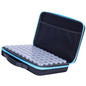 Laluerck Organisateur de Stockage de graines à 60 emplacements Conteneur de graines à Coussin en Mousse Antichoc pour Les Ama