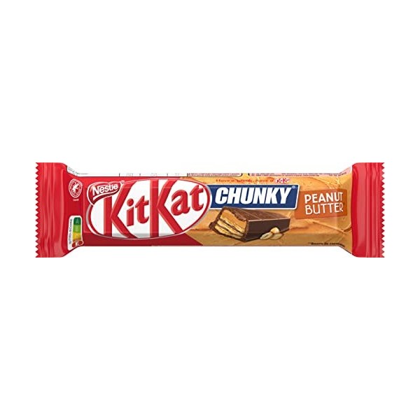 Nestlé Kitkat Chunky Peanut Butter 42g - Lot de 24