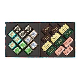 Venchi Collection Gemme - Assortiment cadeau de chocolats Gianduiotto et Cremino, 234&nbsp;g - Sans gluten