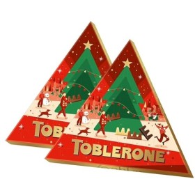 TOBLERONE Barre chocolat Amandes Salées 360 g - Lot de 2