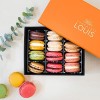 CHOCOLATS LOUIS - Maîtres Chocolatiers - Coffret de 12 Macarons à Offrir - 8 saveurs - 192g - Fabrication Française et Artisa