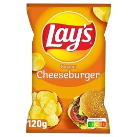 Lays Cheeseburger 120g