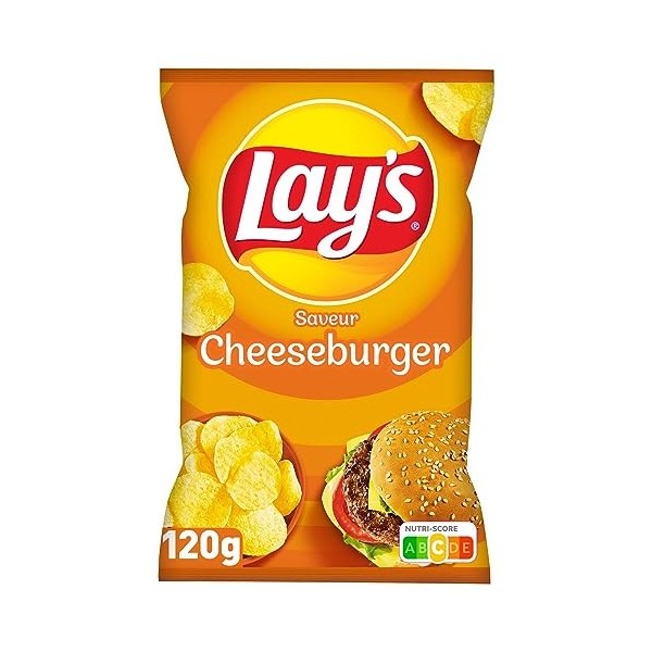 Lays Cheeseburger 120g