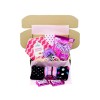 Inside the Box Gifts Coffret cadeau de chocolat turc avec 3 paires de chaussettes de luxe en bambou pour femme coffret cadea
