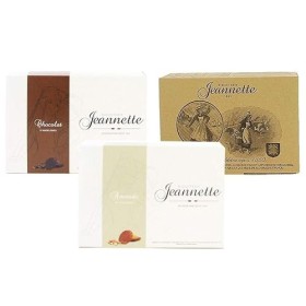 Lot découvertes de 3 boites de madeleines Jeannette de 250g - Produits-Normandie