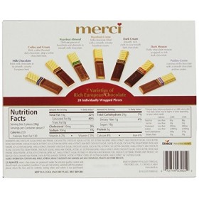 Merci Chocolate Bar Assortment 400g 3-pack by Storck