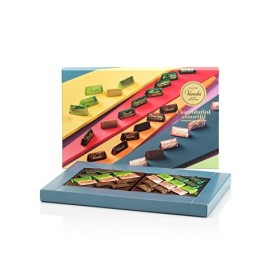 Venchi - Prestige Coffret Cadeau avec un Assortiment de Chocolats Gianduiotto, 217 g - Idée Cadeau Gourmet - Sans Gluten