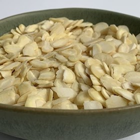 NULTHY - Amandes BIO Tranchées - Fruits Secs Naturelles - Noix BIO - Agriculture Biologique - Sans Gluten - Vegan - 1 Kg