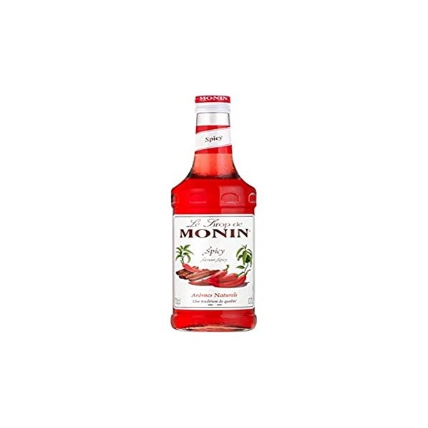 MONIN Sirop de thé Chai Premium 1 L pour chai et cocktails Végétalien, sans allergènes, arômes et colorants 100 % naturels
