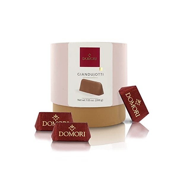 Domori Coffret de Chocolats Italiens Gianduiotti - 200 Grammes