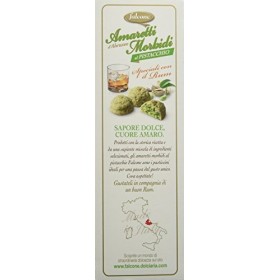 FALCONE Amaretti Macarons aux Amandes/Pistaches 170 g - Lot de 4