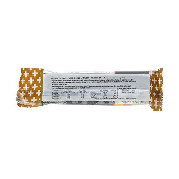 Be-Kind Barre Énergétique Beurre de Cacahuète 40g - lot de 12