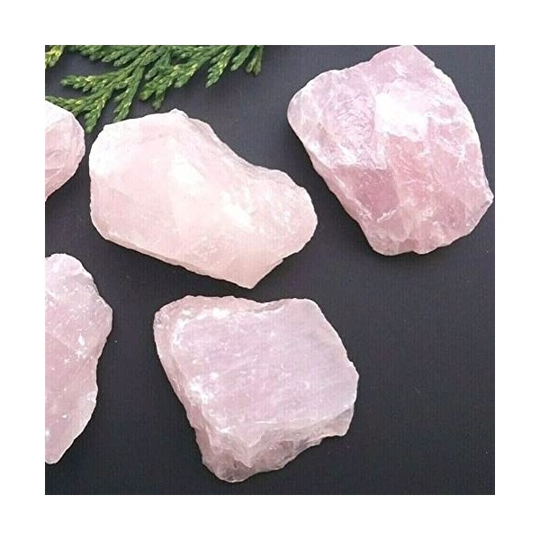 ENPAP 50 g/100 g de Quartz Rose Brut Naturel s spécimen damour Brut 1 pièce Peut être utilisé for Taille : 80-100 g xingyo