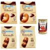 Mulino Bianco Abbracci et Ritornelli Lot de 4 biscuits sablés au cacao et à la crème fraîche, sans huile de palme, 4 x 700 g 