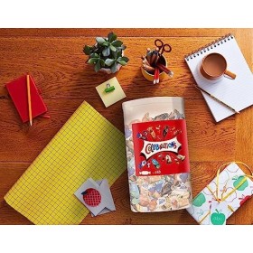 CELEBRATIONS - Assortiment de Chocolats au Lait à Partager - SNICKERS, TWIX, MARS, MALTESERS, BOUNTY et autres - Boîte Grand 