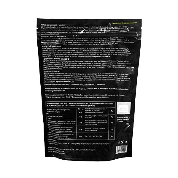 Farine de pistache, naturelle, origine Espagne, 2x500g