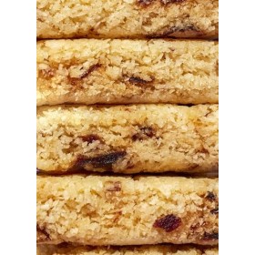 KoRo - Barre cranberry coco bio 24 x 30 g - Snack vegan pour le goûter - Fabriquée à partir de seulement 3 ingrédients - Sans