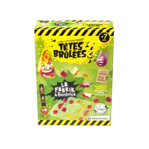 SILVERLIT Têtes TETES BRULEES-La Méga Loisirs Créatifs-A partir de 7 ans, 430483, Mega Fabrik à Bonbons