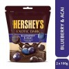 HERSHE Delicious Exotic Dark Chocolate Blueberry & Acai, 100g Pack of 2 