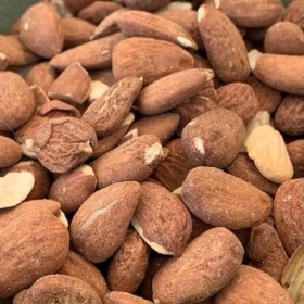 NULTHY - Amande rôtie BIO avec peau - Sans sel - Origine Espagne - Noix Naturelles - Sans Gluten - Vegan
