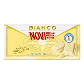 Novi Cioccolato Bianco Lot de 12 chocolats blancs italiens 100 g + Polpa di Pomodoro italien 400 g
