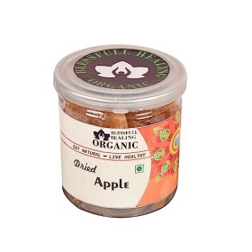 Blessfull Healing Pomme séchée bio 300 g Récipient hermétique emballage peut varier 