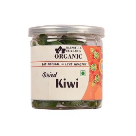 Blessfull Healing Kiwi séché bio 300 g Récipient hermétique emballage peut varier 