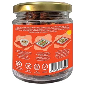 D-Alive Activated/Sprouted Peri Peri Mix Cashews, Dry Fruit, No Chemicals, 100% Natural & Fresh, Long Soaked & Air Dried to C