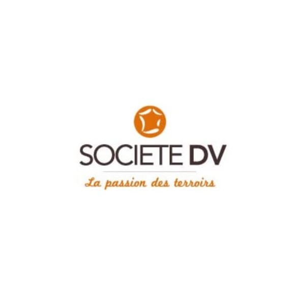 DV France | Boîte Ronde en Métal Biscuits dHiver Sablés Galettes Fior di Sale - 264 Gr | Biscuits en étain métallique | Bisc