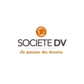 DV France | Boîte Ronde en Métal Biscuits dHiver Sablés Galettes Fior di Sale - 264 Gr | Biscuits en étain métallique | Bisc