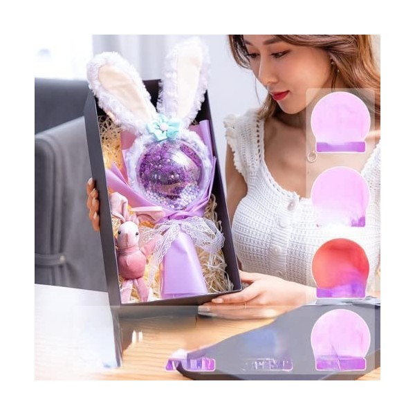 NC Bouquet étoilé Boîte cadeau StellaLou Balle rebondissante en forme de fleur fraîche préservée Cadeau danniversaire pour p