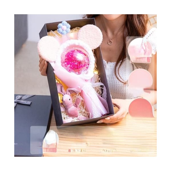 NC Bouquet étoilé Boîte cadeau StellaLou Balle rebondissante en forme de fleur fraîche préservée Cadeau danniversaire pour p