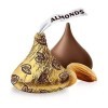 Hershe Kisses Almond Pouch 33.6 g Pack of 12 