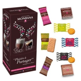 Assortiment 150 biscuits et chocolats MONBANA