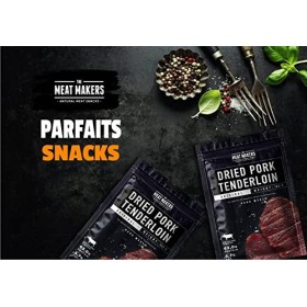 The Meat Makers Tactical High Protein Beef Dried Meat Mix Barres de Porc et de Bœuf