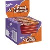 Milka Peanut & Caramel - Barre au Chocolat au Lait et Éclats de Cacahuètes au Caramel - Présentoir de 36 barres 37 g 
