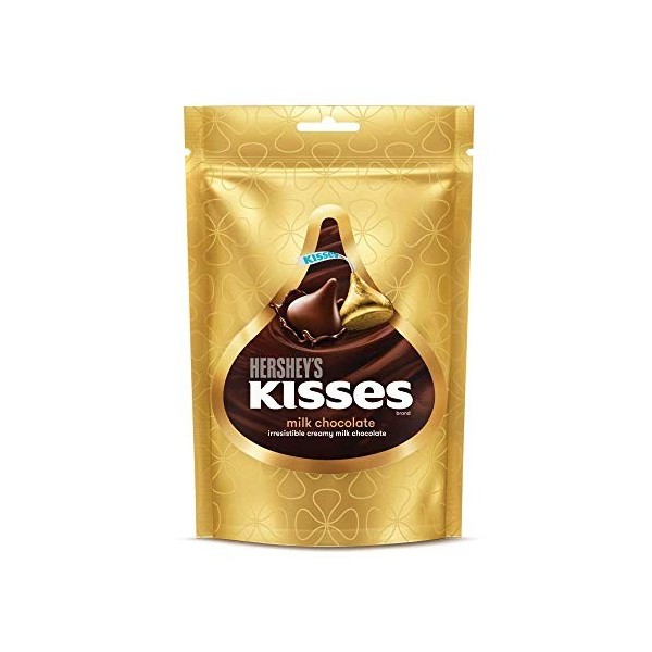 Kisses HERSHE Delicious Milk Chocolate, 108g, Pack of 3