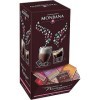 Monbana Coffret 800 gr Assortiment de 200 carrés de chocolat. 10 saveurs différentes, chocolat au lait, noir 70 %...