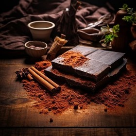 Monbana Coffret 800 gr Assortiment de 200 carrés de chocolat. 10 saveurs différentes, chocolat au lait, noir 70 %...