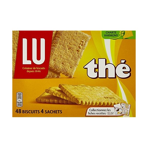 LU - Véritable Petit Beurre - Format de Poche - Carton de 140 sachets 25 g 