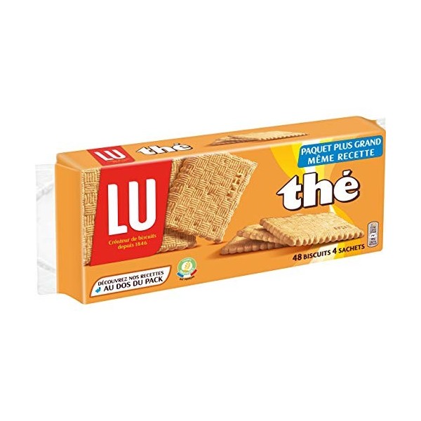 LU - Véritable Petit Beurre - Format de Poche - Carton de 140 sachets 25 g 