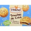 St Michel Tronche de Cake Moelleux Chocolat 175 g - Pack de 9