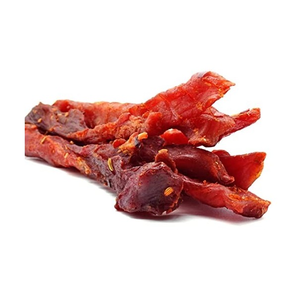 jerky italien, filets de porc séchés épicés, 200 gr