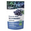 Poudre de bleuets sauvages biologiques LOOV - Portions pour 35 jours, 171 g, Bon pour les smoothies & le petit déjeuner, lyop
