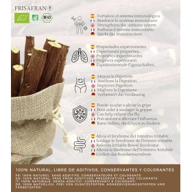 FRISAFRAN | Réglisse fraîche en bâtons | Écologique | Directement du producteur | cultivé en Navarre 1Kg | Réglisse | Regliss