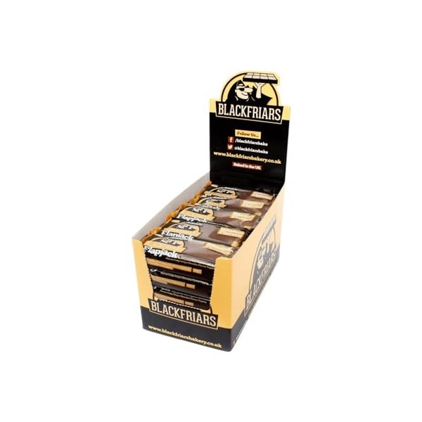 Blackfriars Flapjacks Barres Protéinées Cherry & Noix de Coco 25 x 110 g