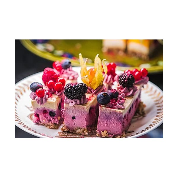 250g de poudre de fruits biologiques à base de framboises lyophilisées - poudre de framboises fruitée, finement moulue et san