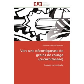 Vers une décortiqueuse de grains de courge cucurbitaceae 